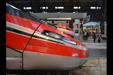 Trenitalia's high speed and long-distance trains are to be hived off as a separate company in 2017 for partial privatisation.